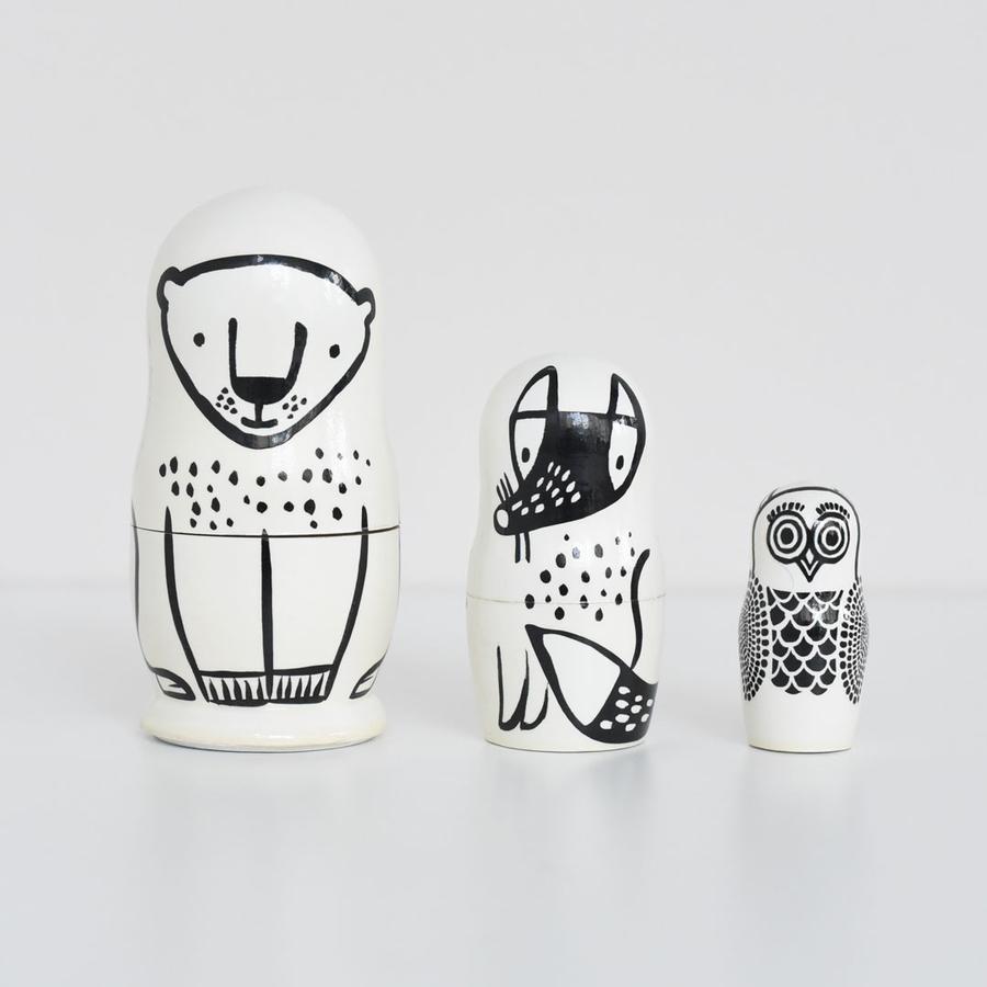 Wee Gallery Nesting Dolls