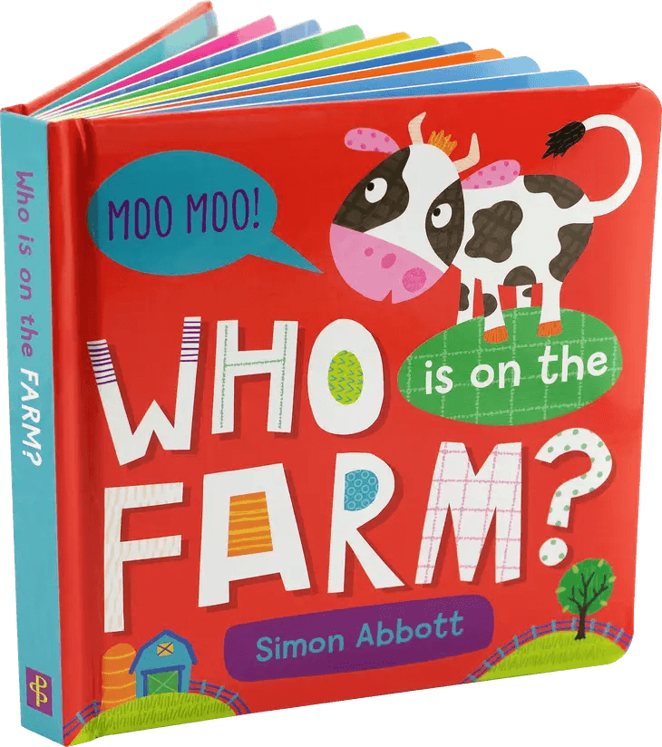 Who is on the Farm? Board Book - Tadpole