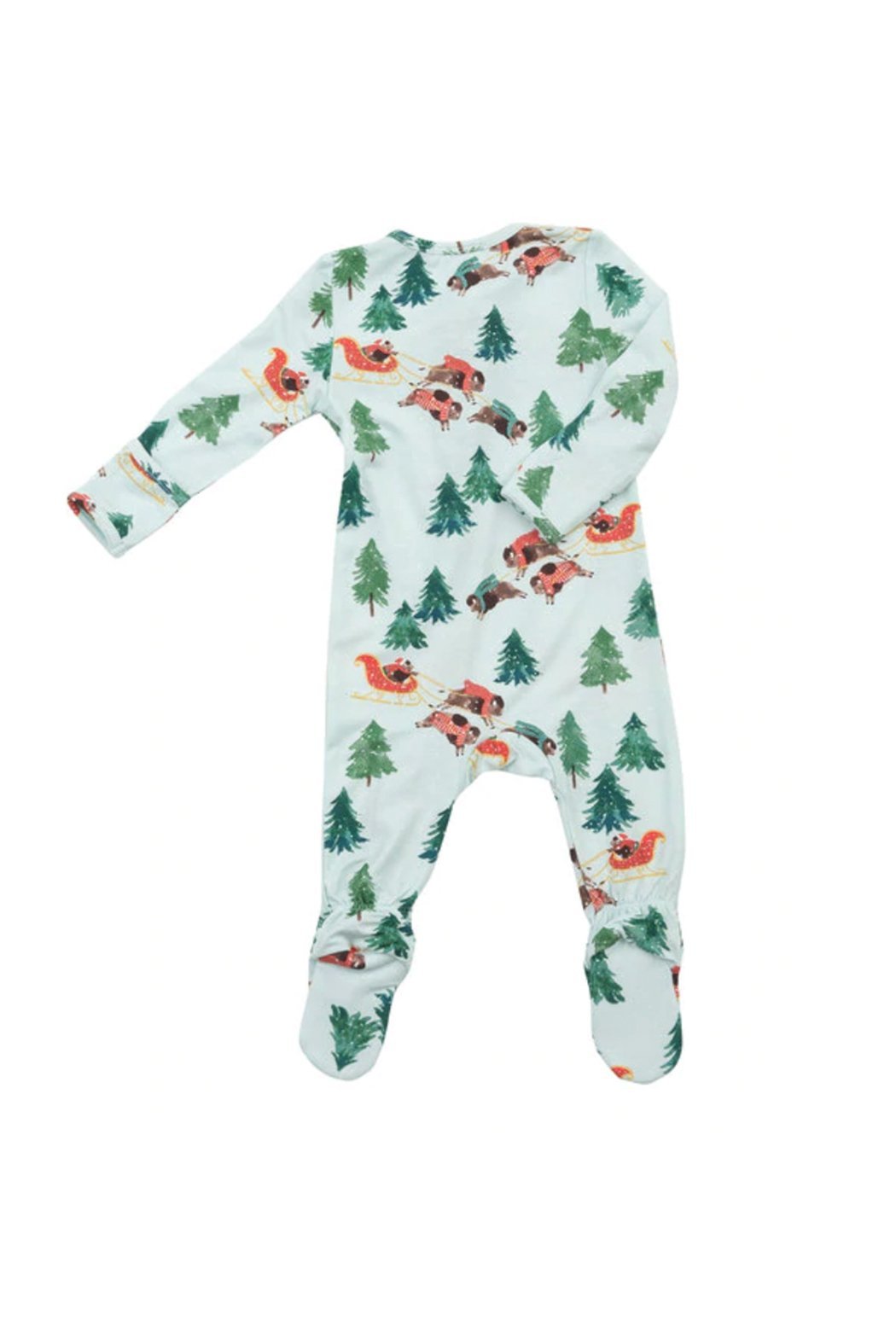 Winter Bison Footie - Tadpole