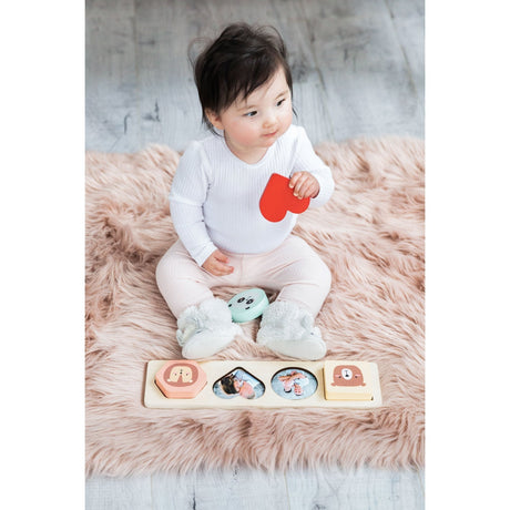 Wooden Photo Shapes Puzzle - Tadpole