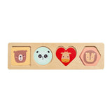 Wooden Photo Shapes Puzzle - Tadpole