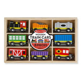 Wooden Train Cars - Tadpole