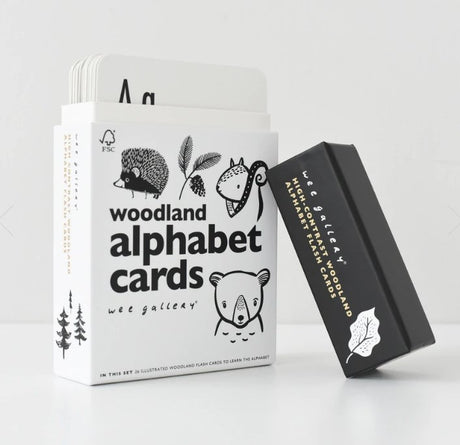 Woodland Alphabet Cards - Tadpole