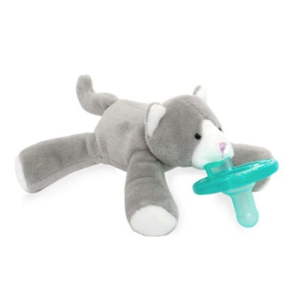 Wubbanub Pacifier Grey Kitten - Tadpole