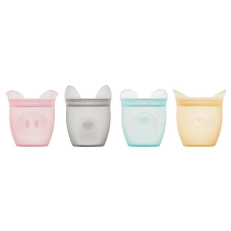 Zip Top Snack Container 4-Pack - Tadpole