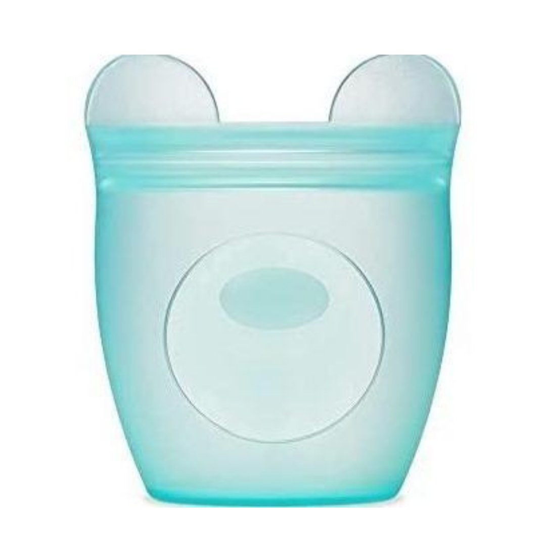 Zip Top Snack Container Bear - Tadpole