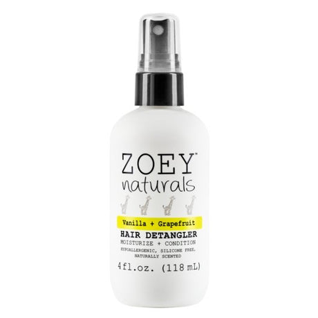 Zoey Naturals Vanilla Grapefruit Hair Detangler - Tadpole